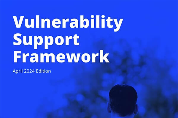 Vulnerability Support Framework report cover
